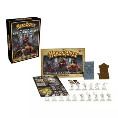 Plongez dans l'aventure avec HeroQuest: Le retour du Seigneur sorcier