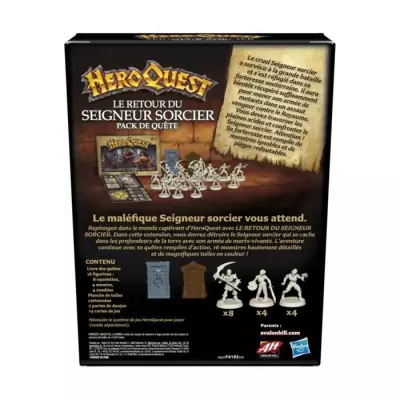 Plongez dans l'aventure avec HeroQuest: Le retour du Seigneur sorcier