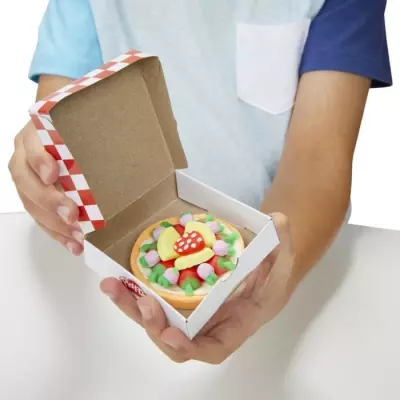 Play-Doh Four à Pizza et Machine à Café Jouet pour Enfants - Kit Cuisine