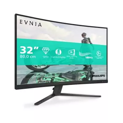 Philips Evnia 32M2C3500L 00 écran plat de PC 80 cm (31.5") 2560 x 1440 pixels Quad HD LCD Noir