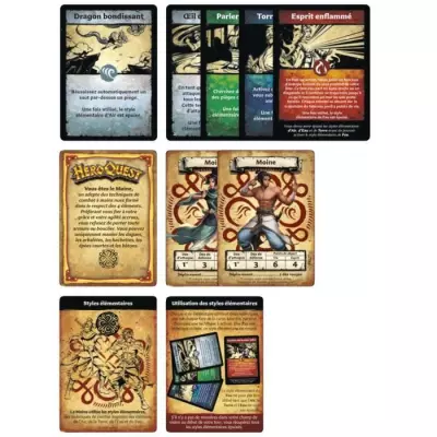 Collection de héros pour HeroQuest : Chemin du moine errant