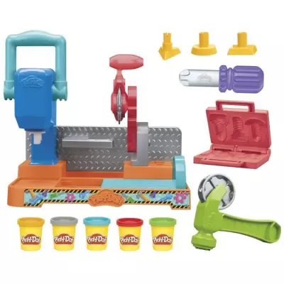 Coffret Play-Doh Mon petit bricoleur - Idéal pour les petites mains