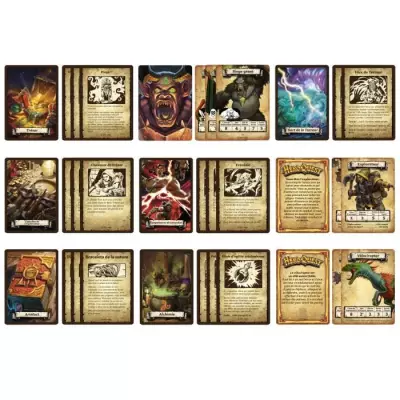 HeroQuest - Pack de quête Les Jungles de Delthrak, jeu de rôle pour 2 à 5 joueurs