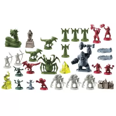 HeroQuest - Pack de quête Les Jungles de Delthrak, jeu de rôle pour 2 à 5 joueurs