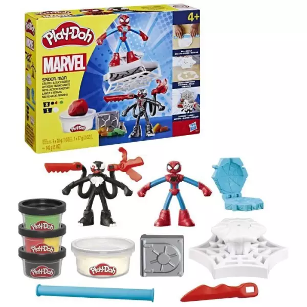 Play-Doh Marvel Spider-Man Launch & Suce Battle