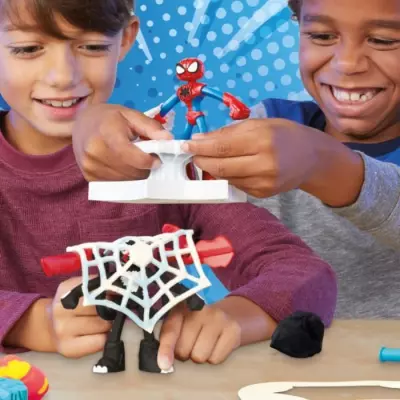 Play-Doh Marvel Spider-Man Launch & Suce Battle