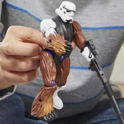 Figurine 12 cm Stormtrooper MixMashers personnalisable - Combinable avec accessoires
