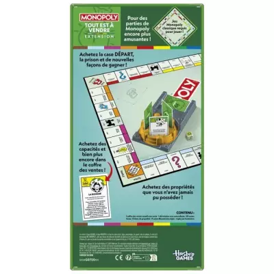 Hasbro Monopoly Extension Tout est à vendre