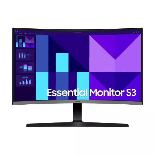 Ecran PC Incurvé - SAMSUNG - 27 - FHD - 100Hz - Dalle VA - 4ms - LS27D390GAUXEN