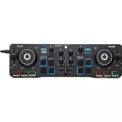 Kit DJ Hercules DJSTARTER : Platine DJ + Casque + Moniteur - Dimensions compactes