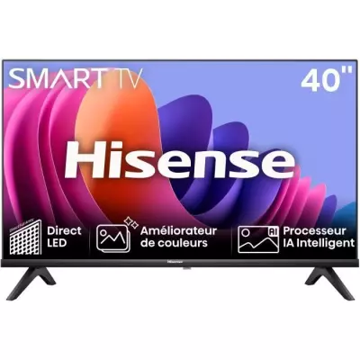 TV LED 40" Hisense 40A4N - Ultra Fins - Full HD - Smart TV