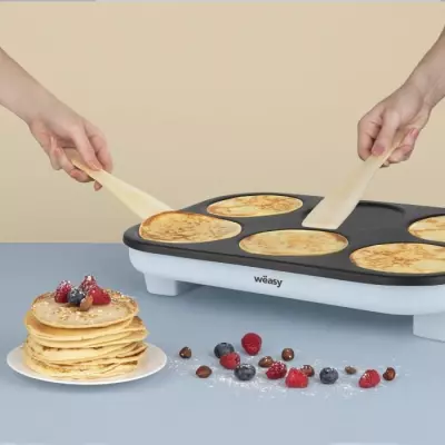 Faites la fête avec l'appareil à crêpes Wëasy!