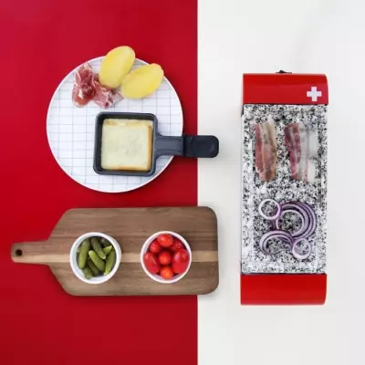 Raclette / Pierre à griller 2 pers - H.Koenig - 350 W