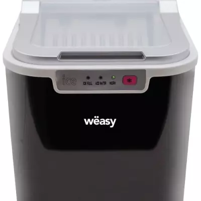 Machine à glaçons WEASY KW12 - 12 kg/jour, 7-12min - Noir