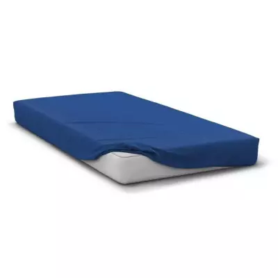 Drap housse Microfibre Bleu 90x190 cm - HP71763