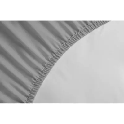 Drap housse Microfibre Gris clair 140x190 cm - HOME LINGE PASSION
