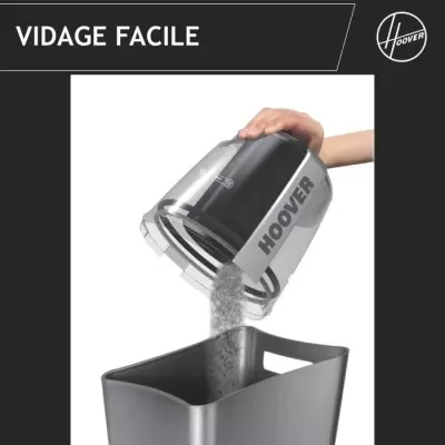 Aspirateur Traineau Sans Sac - HOOVER BR21HM : Puissant et Facilement Réparable