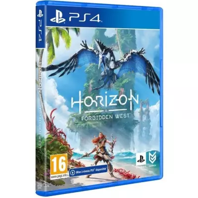 Explorez l'Ouest interdit avec le jeu PS4 Horizon: Forbidden West (Mise à niveau PS5 disponible)