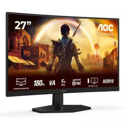 AOC G4 C27G42E écran plat de PC 68,6 cm (27") 1920 x 1080 pixels Full HD LED Noir, Rouge