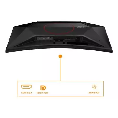 AOC G4 C27G42E écran plat de PC 68,6 cm (27") 1920 x 1080 pixels Full HD LED Noir, Rouge