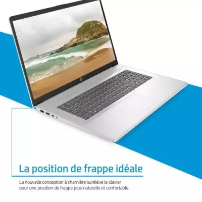 PC Portable HP 17-cn3013nf - Windows 11 - Core i3 - 8Go RAM - 512Go SSD