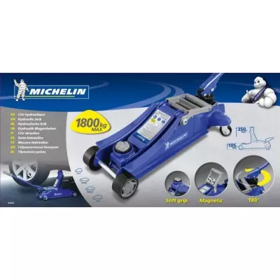 Cric Hydraulique Rouleur Ultra Plat 1800 Kg - Compact et Puissant