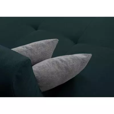 Canapé d'angle convertible réversible bleu - Spacieux et responsable