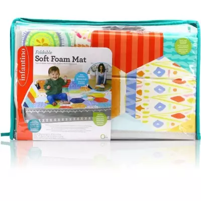 Tapis d'éveil INFANTINO - Tapis mousse géant pliable