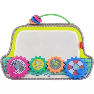 Miroir d'activités 2 en 1 pour bébé - Jouet balle éveil