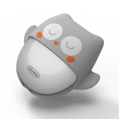 Veilleuse nomade rechargeable chouette INFANTINO - Gris - Mixte