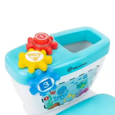 Toilette pour bébé avec réducteur et chasse d'eau musicale