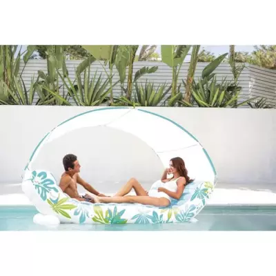 Matelas gonflable de piscine Intex Lounge Hamac Tropical - Confort tropical