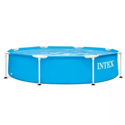 Piscine hors sol tubulaire INTEX Metal Frame 244 x 51 cm - Ronde