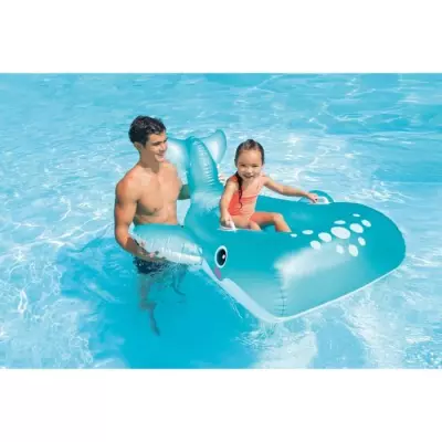 Bouée géante INTEX avec poignées - Ø 97 cm - Bleu