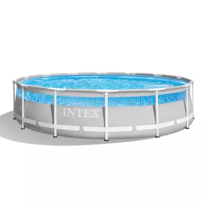 Kit Piscine Intex Ronde Pris Frame 427x107 cm - Complet
