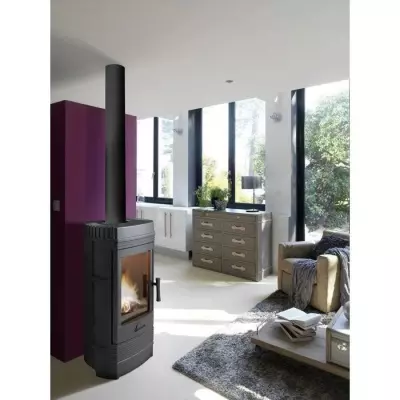 Poêle à bois INVICTA Gomont - Puissance 12 kW - Fabriqué en France