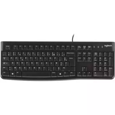 Clavier - Filaire - Logitech - K120 Business - AZERTY - Noir