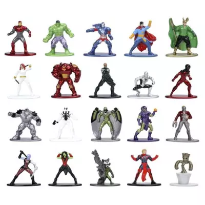 Figurines Marvel - Coffret métal de 20 - 4cm