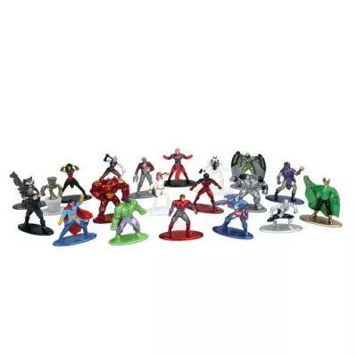 Figurines Marvel - Coffret métal de 20 - 4cm