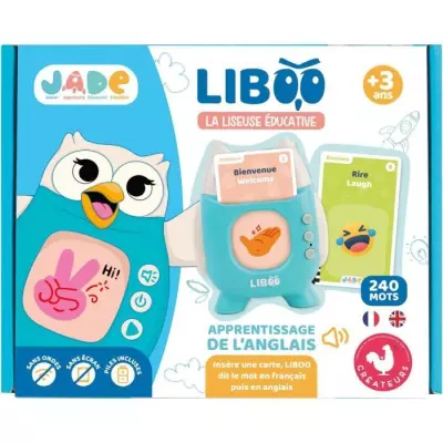 Liseuse Liboo JADE - Jeu Educatif pour Apprentissage Vocabulaire
