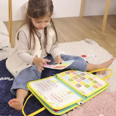 Pochette d'Activités Montessori - JADE - Jeu Éducatif Voyage