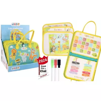 Pochette d'Activités Montessori - JADE - Jeu Éducatif Voyage