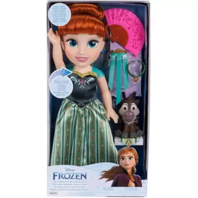 Poupée musicale Anna Reine des Neiges 2 - 38 cm - JAKKS