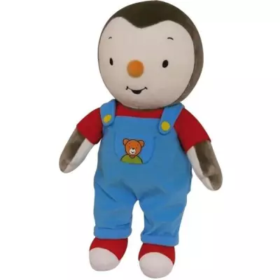 Peluche T'choupi - Jemini - 45cm - Bleu - Garçon et Fille