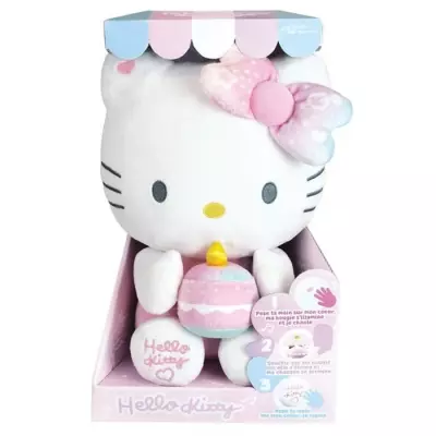 Peluche Hello Kitty Interactive 26 cm - JEMINI: Musique, bougie et rire interactifs