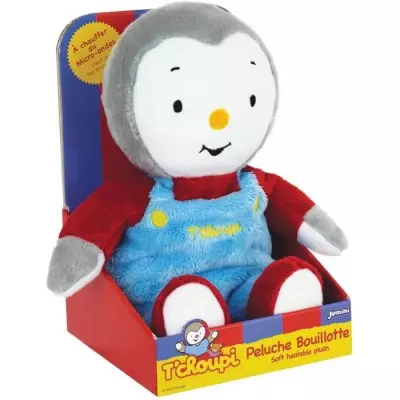 Peluche T'choupi Bouillotte 21 cm - JEMINI - Soulage maux ventre