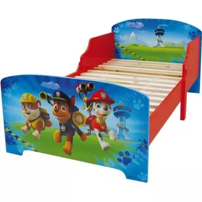 Lit enfant PAT PATROUILLE 70x140 cm - Facile à monter