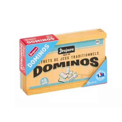 Domino en Bois - Coffret de Jeu - Made in France