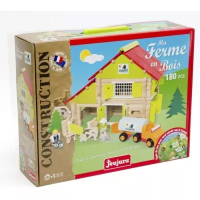 Construisez votre ferme en bois avec ce jeu de manipulation - Made in France