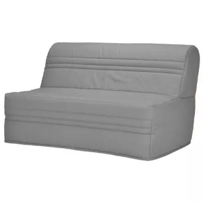 Banquette BZ Joe 3 places - Tissu gris clair - Made in France